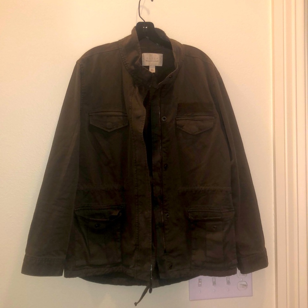 Hinge army green jacket